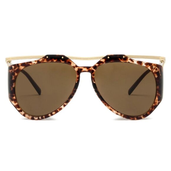 NEW SAINT LAURENT WOMEN GOLD SLM137 AMELIA 002 SUNGLASSES SL M137 AMELIA 002 - Picture 3 of 4